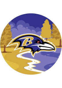 Baltimore Ravens Landscape Circle Sign