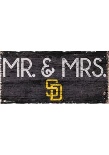San Diego Padres Mr and Mrs Sign