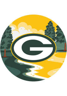 Green Bay Packers Landscape Circle Sign