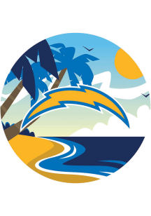 Los Angeles Chargers Landscape Circle Sign