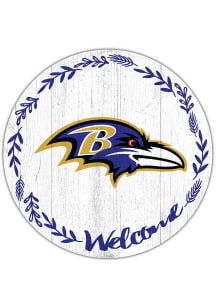 Baltimore Ravens Welcome Circle Sign