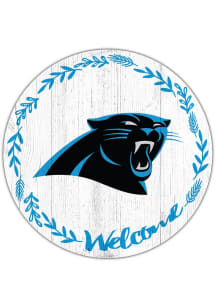 Carolina Panthers Welcome Circle Sign
