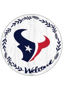 Houston Texans Welcome Circle Sign