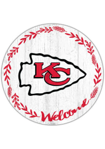 Kansas City Chiefs Welcome Circle Sign