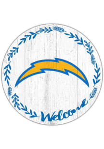 Los Angeles Chargers Welcome Circle Sign