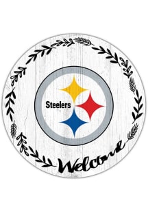 Pittsburgh Steelers Welcome Circle Sign