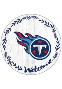 Tennessee Titans Welcome Circle Sign