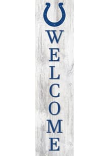 Indianapolis Colts 48in Welcome Leaner Sign