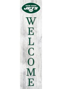 New York Jets 48in Welcome Leaner Sign