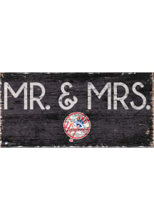 New York Yankees Mr and Mrs Sign