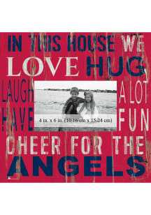 Los Angeles Angels In This House 10x10 Picture Frame