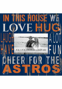 Houston Astros In This House 10x10 Picture Frame