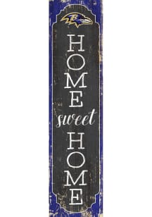 Baltimore Ravens 48in Home Sweet Home Leaner Sign