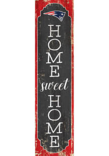 New England Patriots 48in Home Sweet Home Leaner Sign