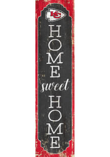 Kansas City Chiefs 24in Home Sweet Home Leaner Sign