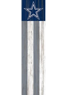 Dallas Cowboys 48in Flag Leaner Sign