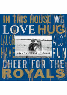 Kansas City Royals In This House 10x10 Picture Frame