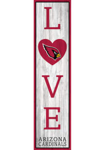 Arizona Cardinals 48in Love Leaner Sign