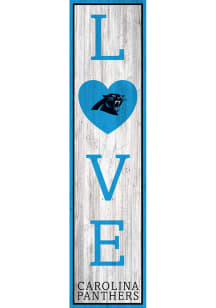 Carolina Panthers 48in Love Leaner Sign