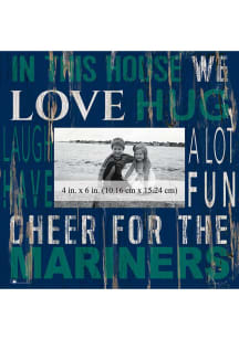 Seattle Mariners In This House 10x10 Picture Frame