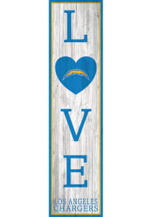Los Angeles Chargers 48in Love Leaner Sign