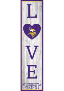 Minnesota Vikings 48in Love Leaner Sign