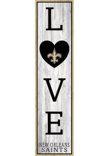 New Orleans Saints 48in Love Leaner Sign