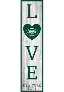 New York Jets 48in Love Leaner Sign