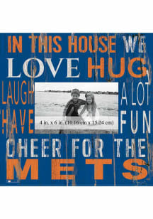 New York Mets In This House 10x10 Picture Frame