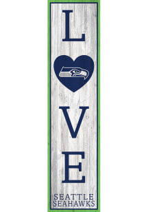 Seattle Seahawks 24in Love Leaner Sign