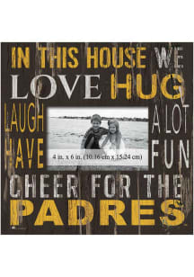 San Diego Padres In This House 10x10 Picture Frame