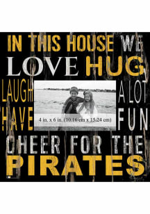 Pittsburgh Pirates In This House 10x10 Picture Frame