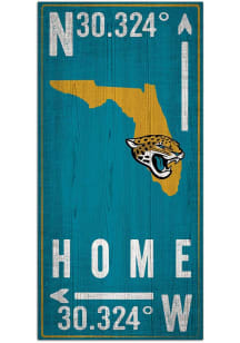 Jacksonville Jaguars Coordinate Sign