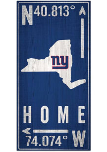 New York Giants Coordinate Sign