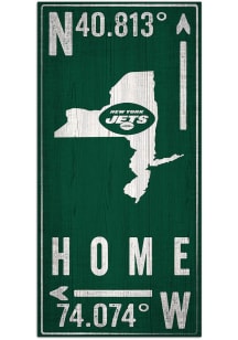 New York Jets Coordinate Sign