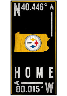 Pittsburgh Steelers Coordinate Sign