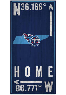 Tennessee Titans Coordinate Sign