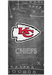Kansas City Chiefs Chalk Playbook Sign