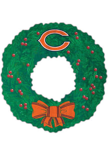 Chicago Bears Wreath 16in Sign