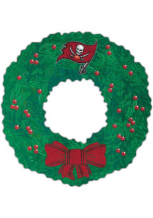 Tampa Bay Buccaneers Wreath 16in Sign