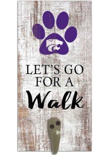 K-State Wildcats 6x12 Leash Holder Sign