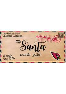 Arizona Cardinals To Santa 6x12 Sign