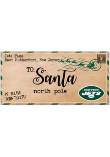 New York Jets To Santa 6x12 Sign