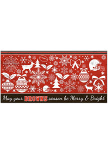 Cleveland Browns Merry and Bright Sign