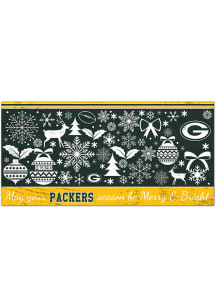 Green Bay Packers Merry and Bright Sign
