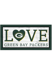 Green Bay Packers Love 6x12 Sign