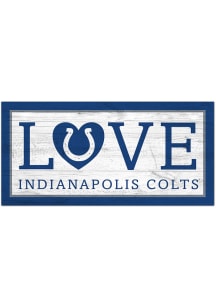 Indianapolis Colts Love 6x12 Sign