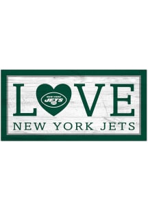 New York Jets Love 6x12 Sign