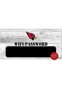 Arizona Cardinals Wifi Password 6x12 Sign