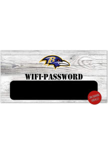 Baltimore Ravens Wifi Password 6x12 Sign